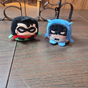 DC Comics Kawaii Cubes 2.25" Plush Batman and Robin
